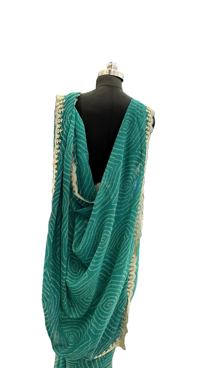 Crimson Glory  Silk Saree
