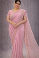 Blush Pink Zari Grace Saree